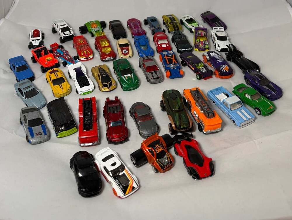 Hot Wheels Diecast Car Assorted Lot of 40
